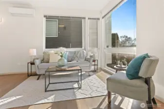 Large living room