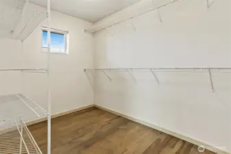 Huge walk in closet