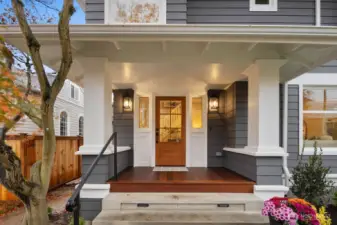 Gorgeous Covered Front Porch