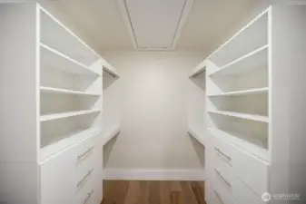 Walk-in Primary Closet
