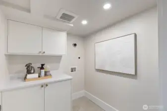 Basement Laundry Room