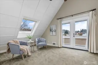 Front bedroom or sittng room, office, den, etc.