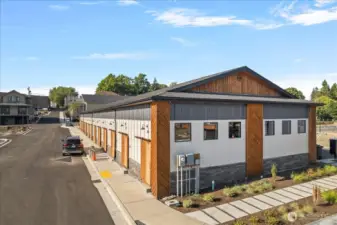 Community storage - rentable on first come first serve basis