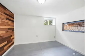 Seperate room downstairs.