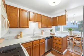 Fresh interior paint and great storage throughout add to the home’s comfort and functionality