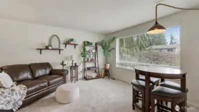 Livingroom off the entry