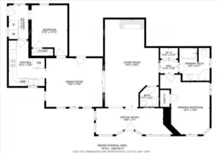 The floor plan to your home.