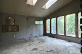 Upstairs living room