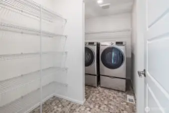 Laundry Room w/ extra storage
