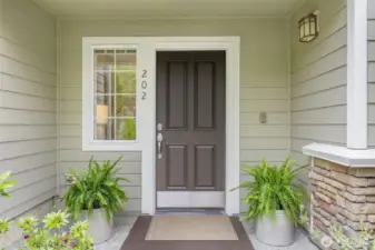 Sophisticated Entryway with Inviting Main-Level Foyer