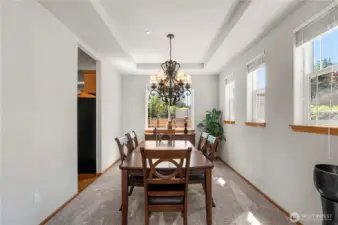 Formal dining room