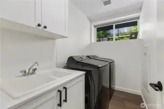 Lower level Laundry