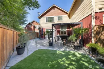 One of the largest yards in the community!