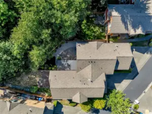 Beautiful greenbelt shades the home from the heat of the sun; natural cooling without the cost of running A/C.