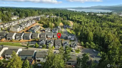 Quiet cul-de-sac location