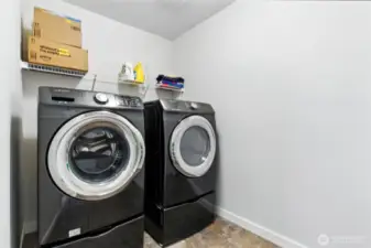 Laundry upstairs