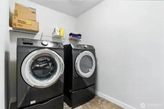 Laundry upstairs