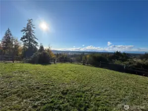 Only the best views for Fido and friends - private dog park