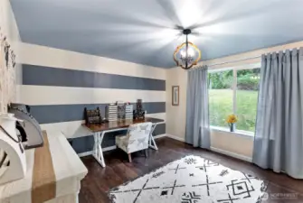 Ample sized bedrooms with large windows for natural light and views of the gorgeous grounds.