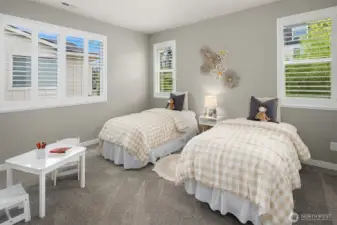Upper level bedroom