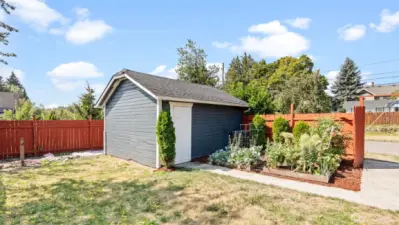 Large Fully Fenced Backyard + Detached Backyard (Possible DADU)