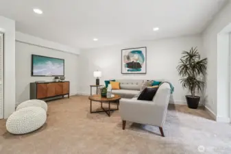 Tons of flexible space down here - what will you use it for?
