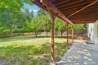 Set on over a 1/4 acre, you have tons of outdoor space to enjoy! Apple, cherry and pear trees produce bountiful harvests every summer.