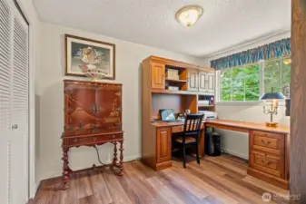 Additional main floor bedroom or den.