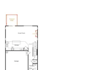Main floor layout