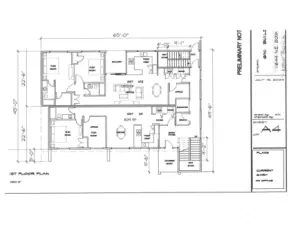 Floor #1 Plan for New Proposed Bldg