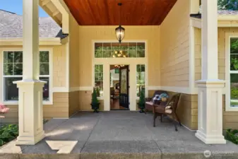 Whether you're relaxing on the front porch as deer quietly wander through the woods or unwinding in the backyard oasis, every corner of this home offers a unique and tranquil view.
