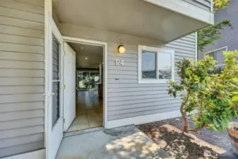 Front door entry