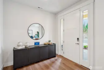 Entry into home