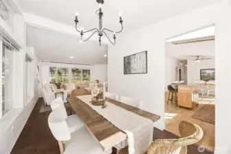 Dining room.