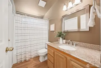 Guest bathroom.