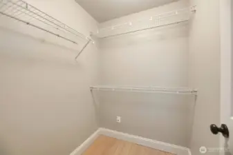Primary Walk-In Closet