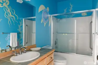 Bathroom on the main floor