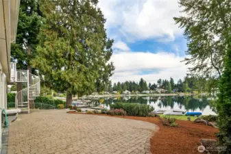View from Patio of main home