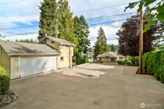 Garage, DADU and Main home