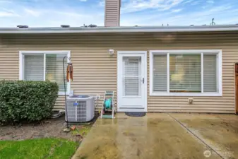 This home also has AC! You'll be thankful in the summer