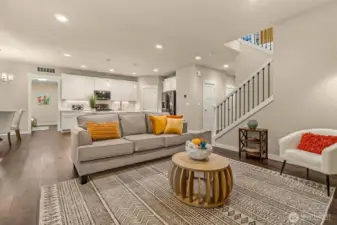 So much open space for gatherings and effortless living.