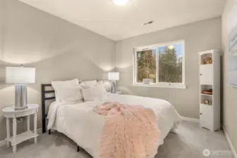 Bedroom #3  of the 4 bedrooms upstairs