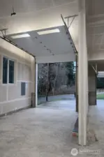 Massive 12’ door so you can house your RV