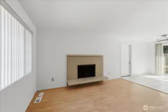 Note all the new interior paint and newer vinyl windows throughout the living area.