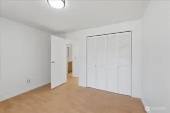 Opposite view of primary bedroom.