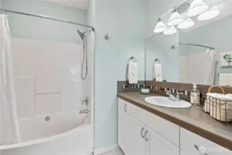 Primary bedroom attached bath