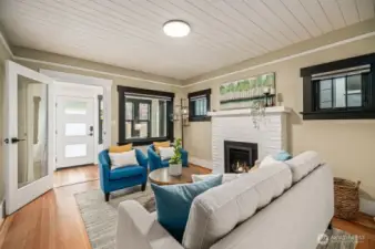 Refinished Original Fir floors