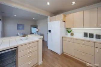 Ample storage