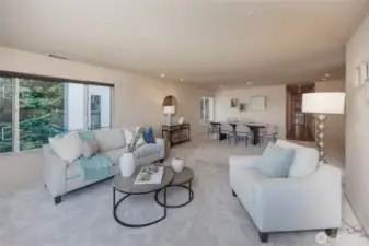 Smart, open floorplan