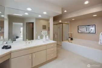 Primary spa bath